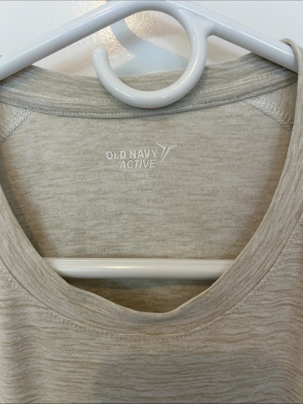 Men's Lightweight Short-Sleeve Tee in Light Heather Cream